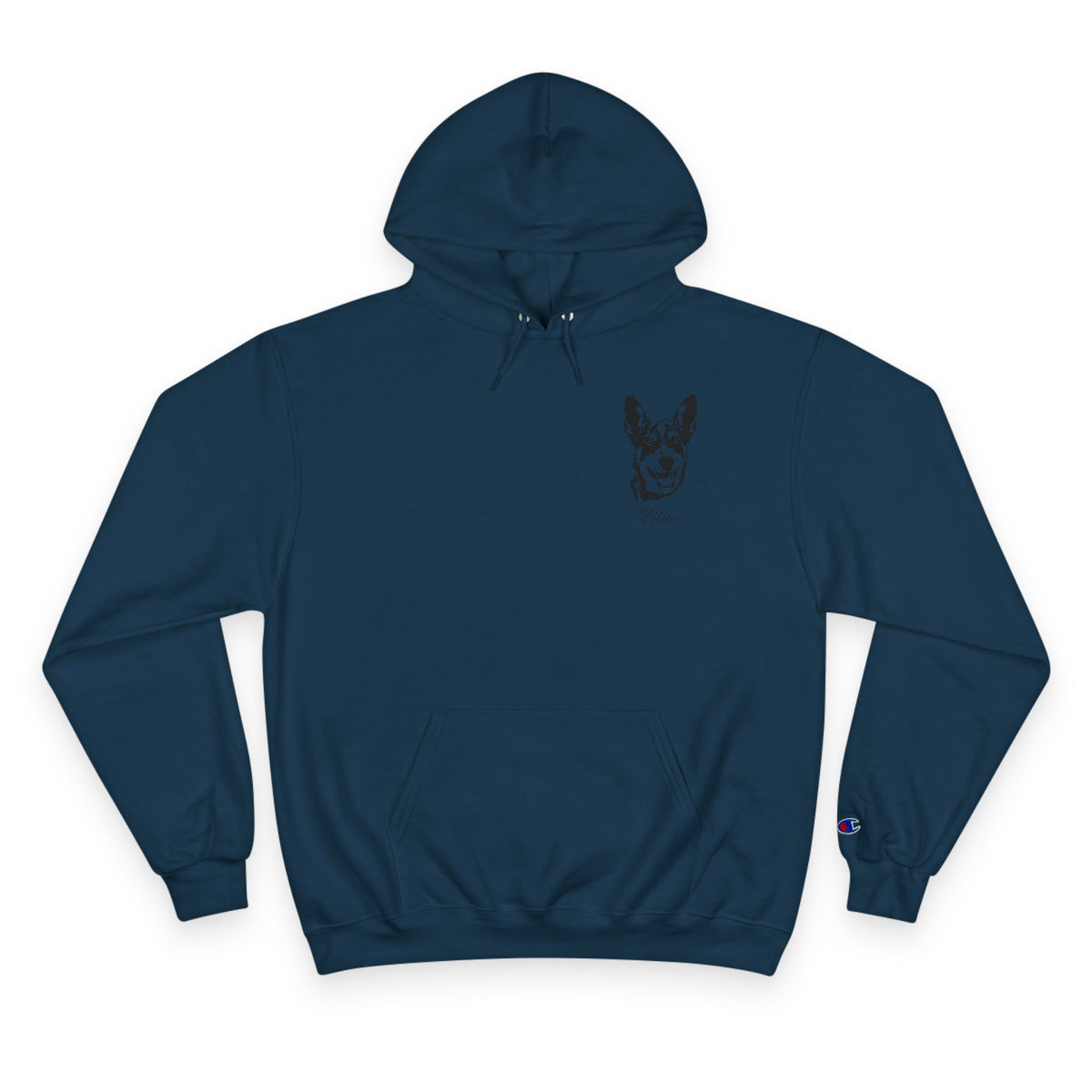 Australian Cattle Dog - Personalised Champion® Hoodie (Small Australian Cattle Dog & Personalised Pet Name)
