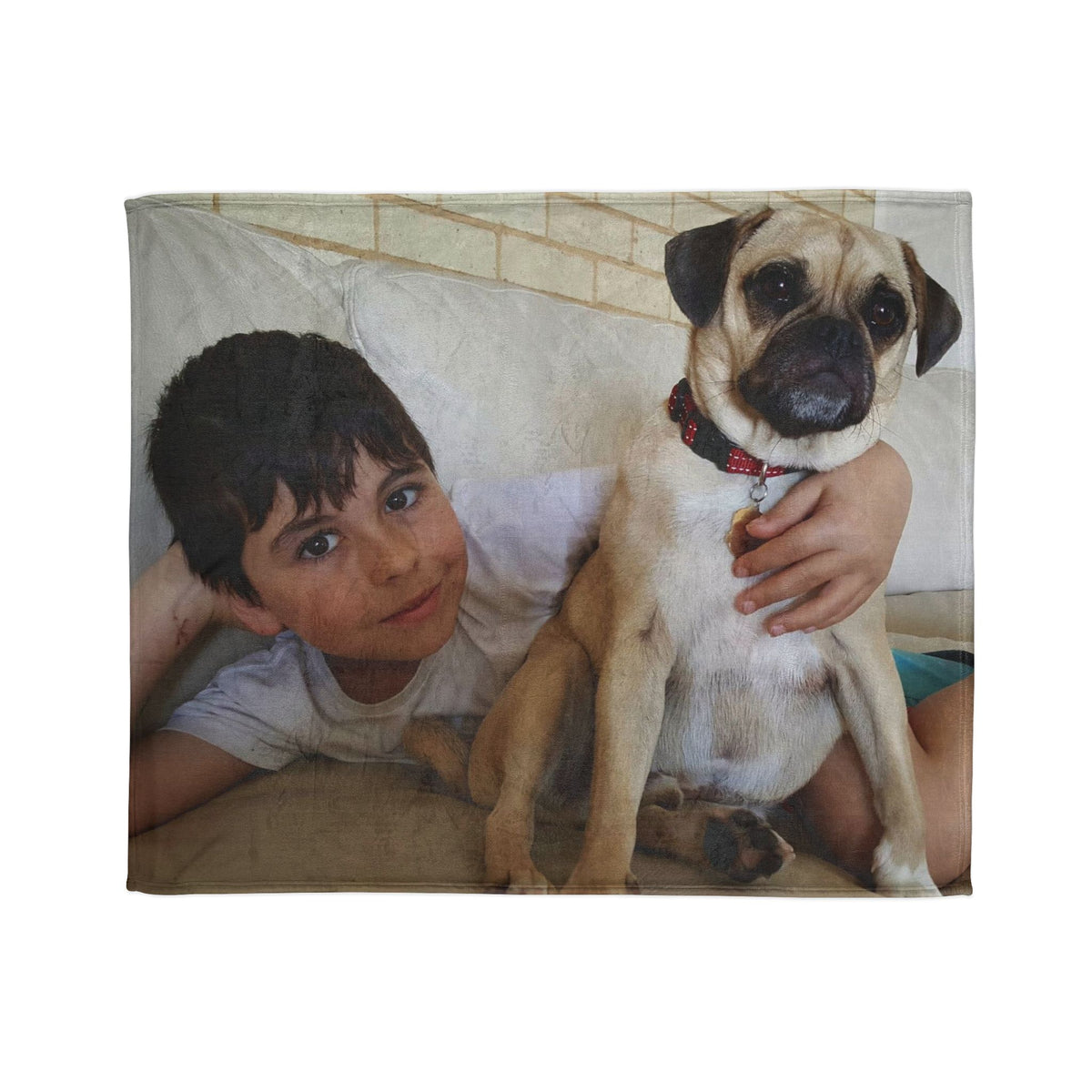 Personalised Fleece Pet Blanket (Pet Photo)