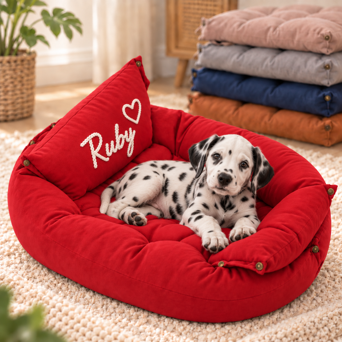 Personalised 3-in-1 Pet Bed, Sofa & Mat (Pet Name)